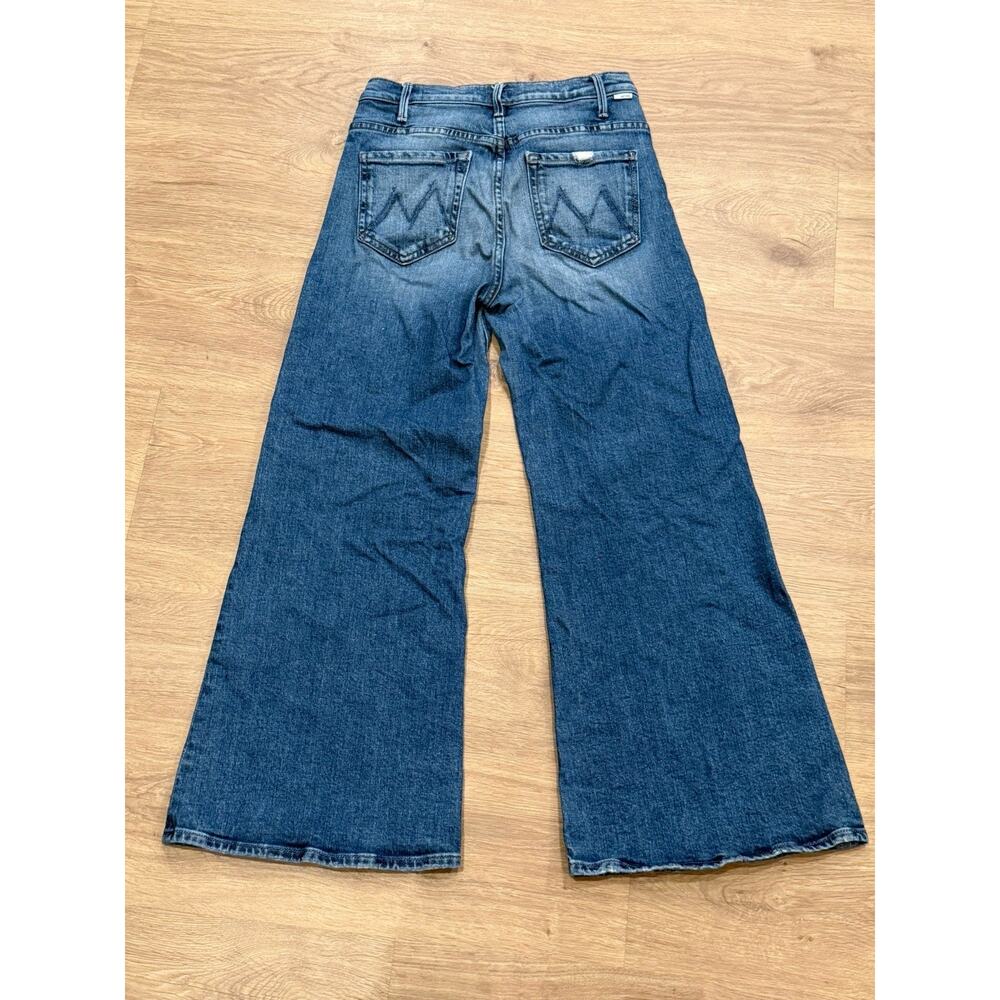MOTHER The Hustler Roller Wide Leg Ankle Jean in High on the Hog Women’s 27 Blue - Picture 12 of 12